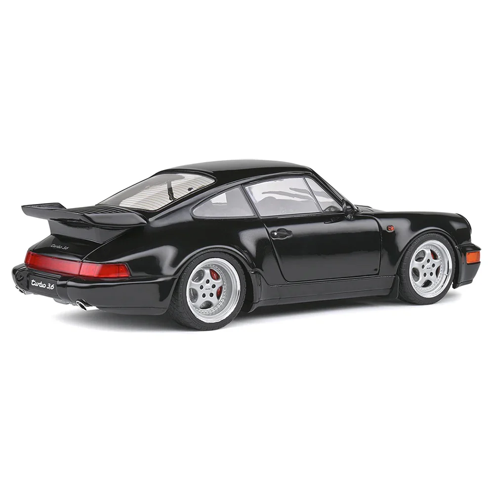 Solido 1993 Porsche 911 (964) Turbo 3.6 Black 1:18 - Image 3
