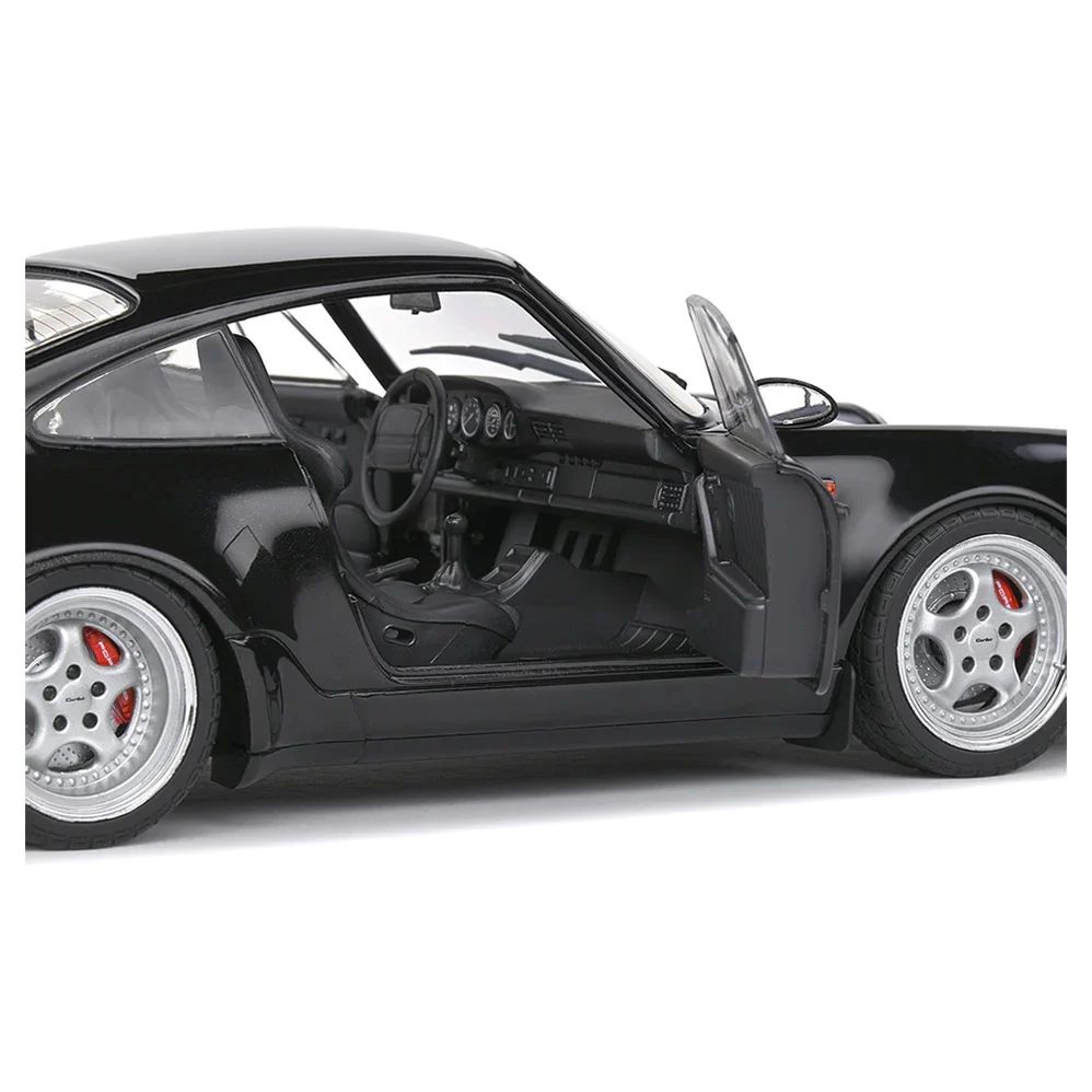 Solido 1993 Porsche 911 (964) Turbo 3.6 Black 1:18 - Image 7