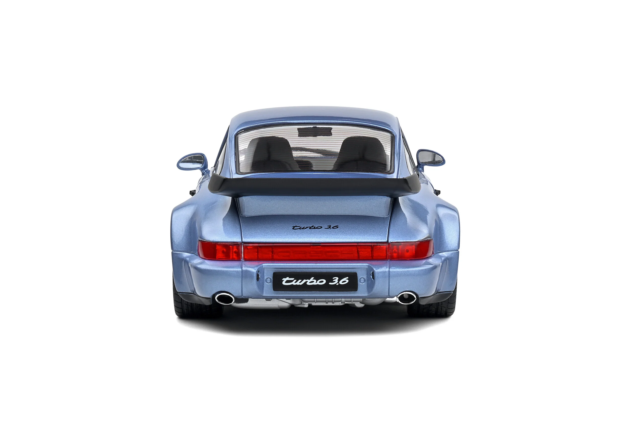 Solido 1990 Porsche 911 (964) Turbo Horizon Blue Metallic 1:18 - Image 3