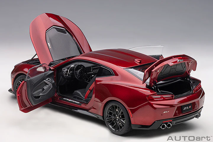 AUTOart 2017 Chevy Camaro ZL1 Garnet Red Tintcoat 1:18 - Image 13