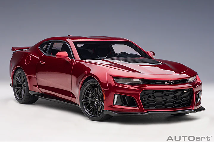AUTOart 2017 Chevy Camaro ZL1 Garnet Red Tintcoat 1:18 - Image 14