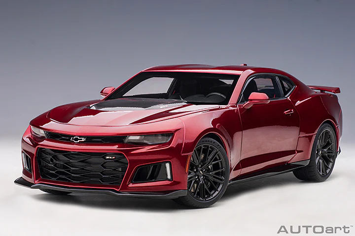 AUTOart 2017 Chevy Camaro ZL1 Garnet Red Tintcoat 1:18 - Image 15