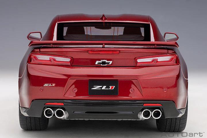 AUTOart 2017 Chevy Camaro ZL1 Garnet Red Tintcoat 1:18 - Image 6