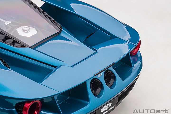 AUTOart 2017 Ford GT Liquid Blue 1:12 - Image 13