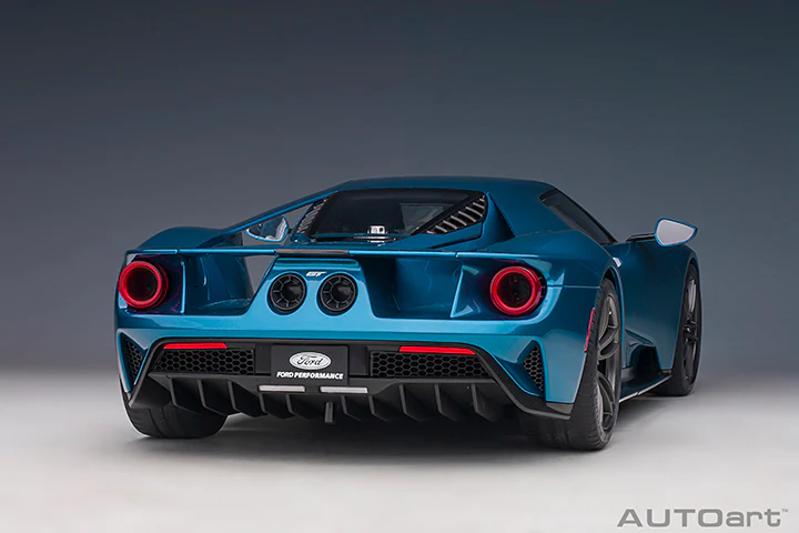 AUTOart 2017 Ford GT Liquid Blue 1:12 - Image 18