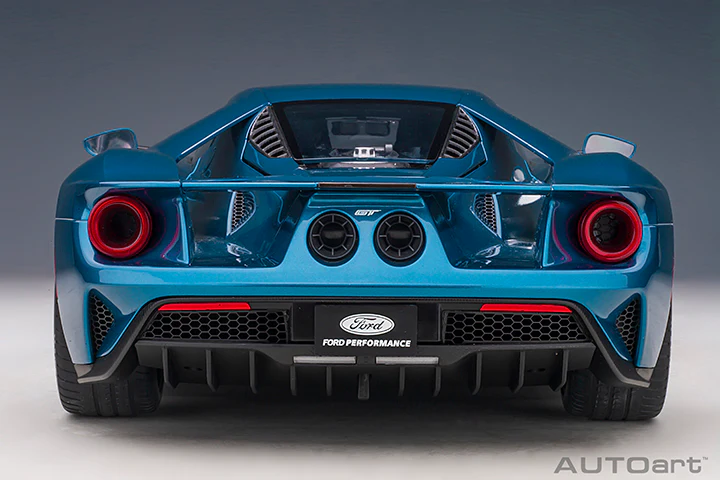AUTOart 2017 Ford GT Liquid Blue 1:12 - Image 6
