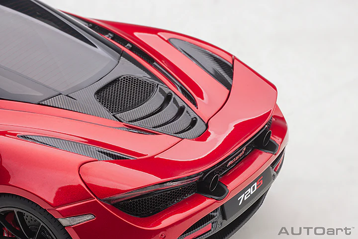 AUTOart 2017 Mclaren 720S Memphis Red Metallic 1:18 - Image 13