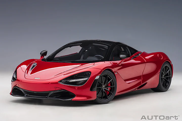 AUTOart 2017 Mclaren 720S Memphis Red Metallic 1:18 - Image 16