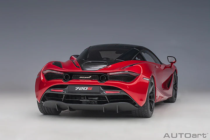 AUTOart 2017 Mclaren 720S Memphis Red Metallic 1:18 - Image 18
