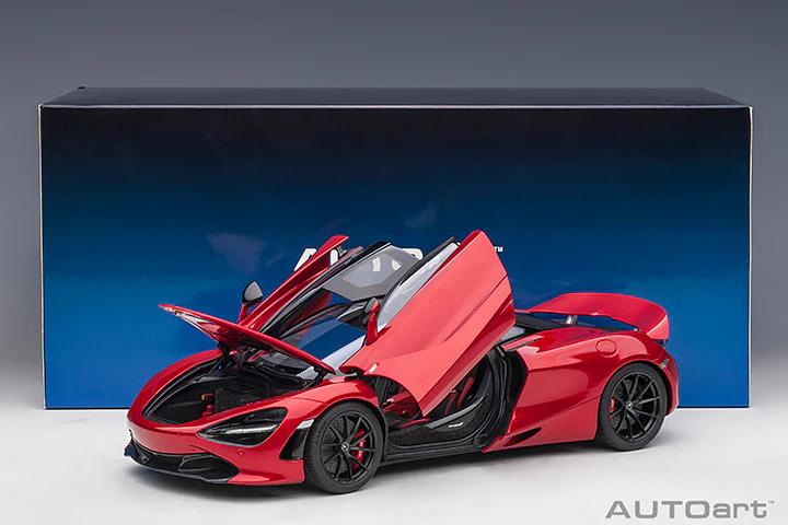AUTOart 2017 Mclaren 720S Memphis Red Metallic 1:18 - Image 19