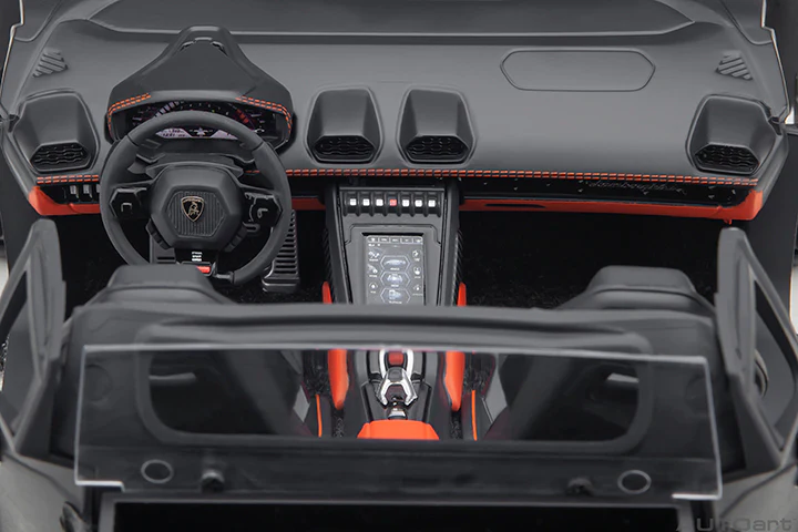 AUTOart 2018 Lamborghini Huracan EVO Arancio Xanto (Golden Orange) 1:18 - Image 14