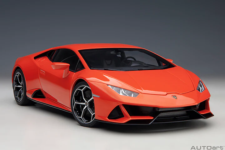 AUTOart 2018 Lamborghini Huracan EVO Arancio Xanto (Golden Orange) 1:18 - Image 16