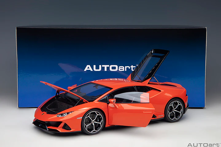 AUTOart 2018 Lamborghini Huracan EVO Arancio Xanto (Golden Orange) 1:18 - Image 20