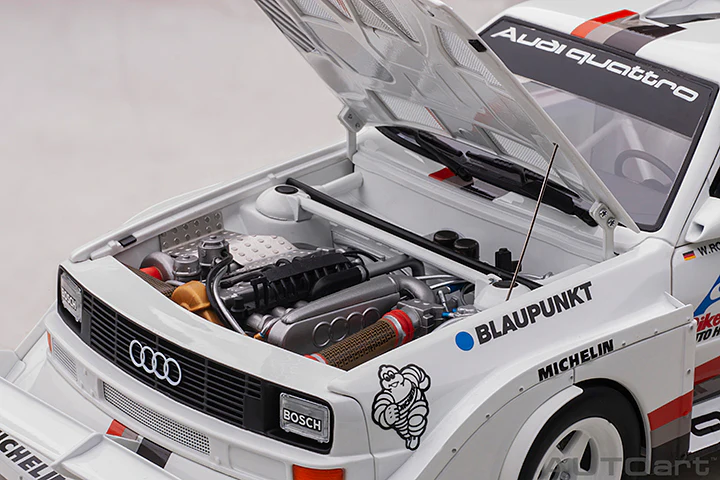 AUTOart Audi Quattro S1 Pikes Peak Winner 1987, W. Rohrl #1 1:18 - Image 11