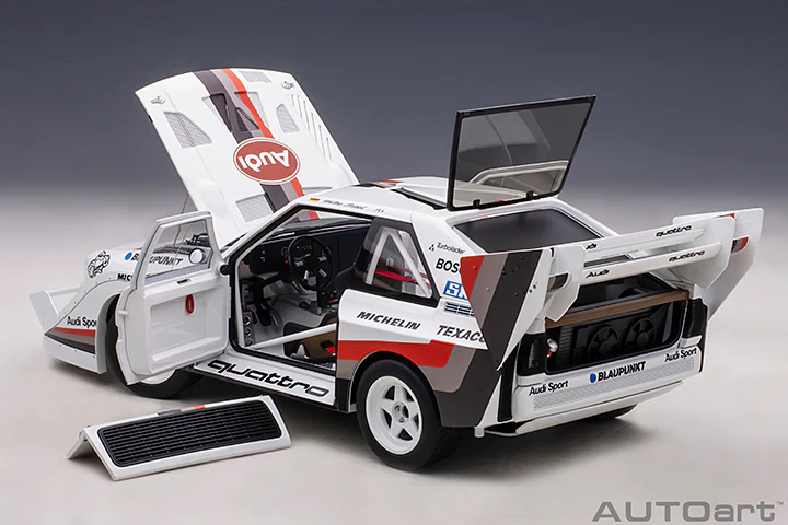 AUTOart Audi Quattro S1 Pikes Peak Winner 1987, W. Rohrl #1 1:18 - Image 15