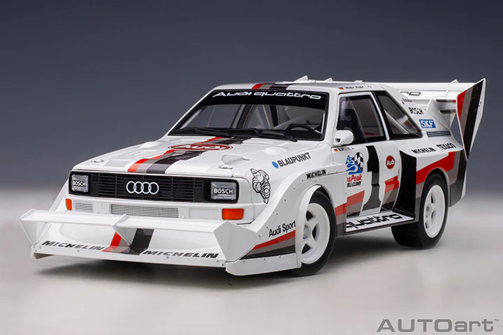 AUTOart Audi Quattro S1 Pikes Peak Winner 1987, W. Rohrl #1 1:18 - Image 17