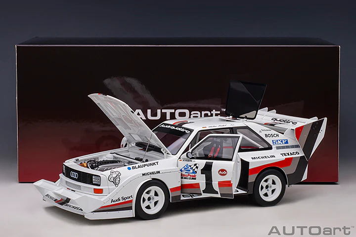 AUTOart Audi Quattro S1 Pikes Peak Winner 1987, W. Rohrl #1 1:18 - Image 20