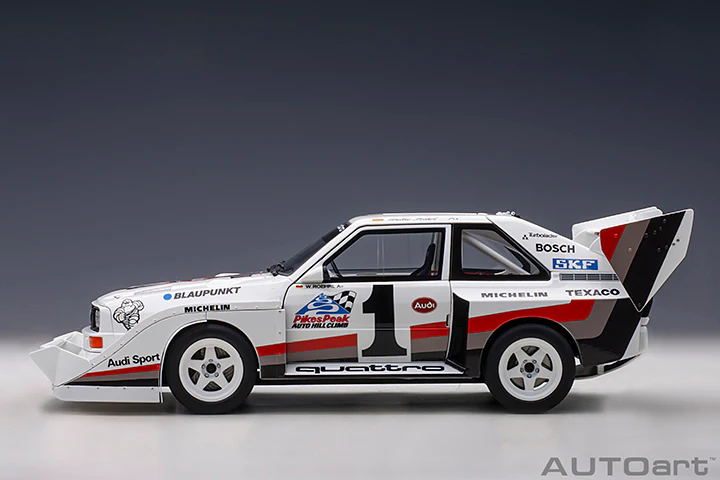 AUTOart Audi Quattro S1 Pikes Peak Winner 1987, W. Rohrl #1 1:18 - Image 3