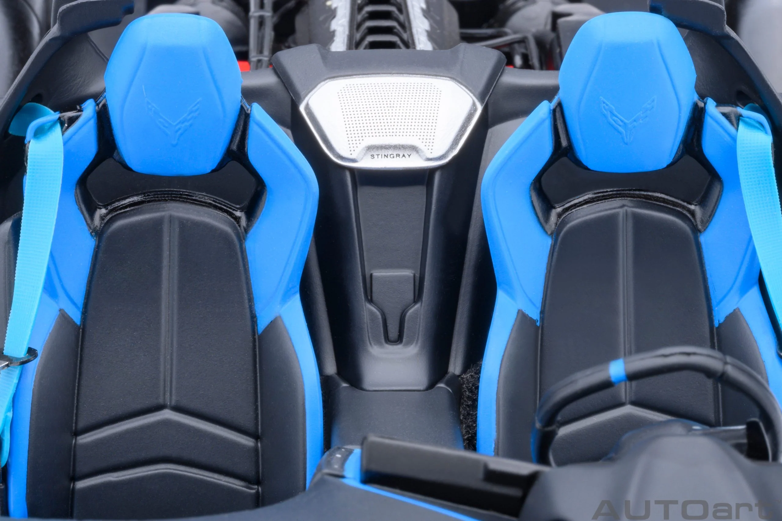 AUTOart 2020 Chevy Corvette C8 Z51 Ceramic Matrix Grey Metallic 1:18 - Image 14