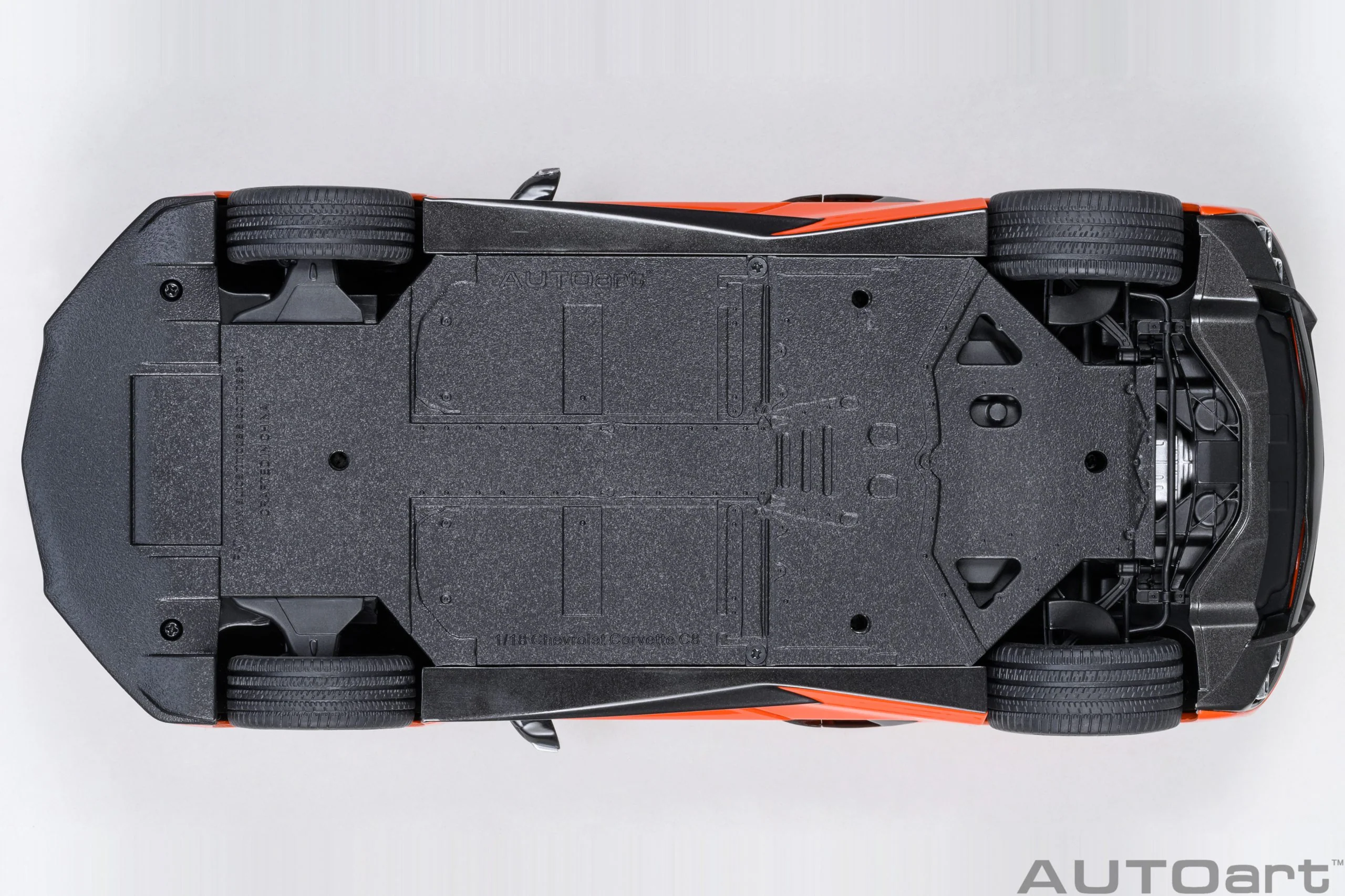 AUTOart Chevy Corvette C8 Z51 Sebring Orange 1:18 - Image 10