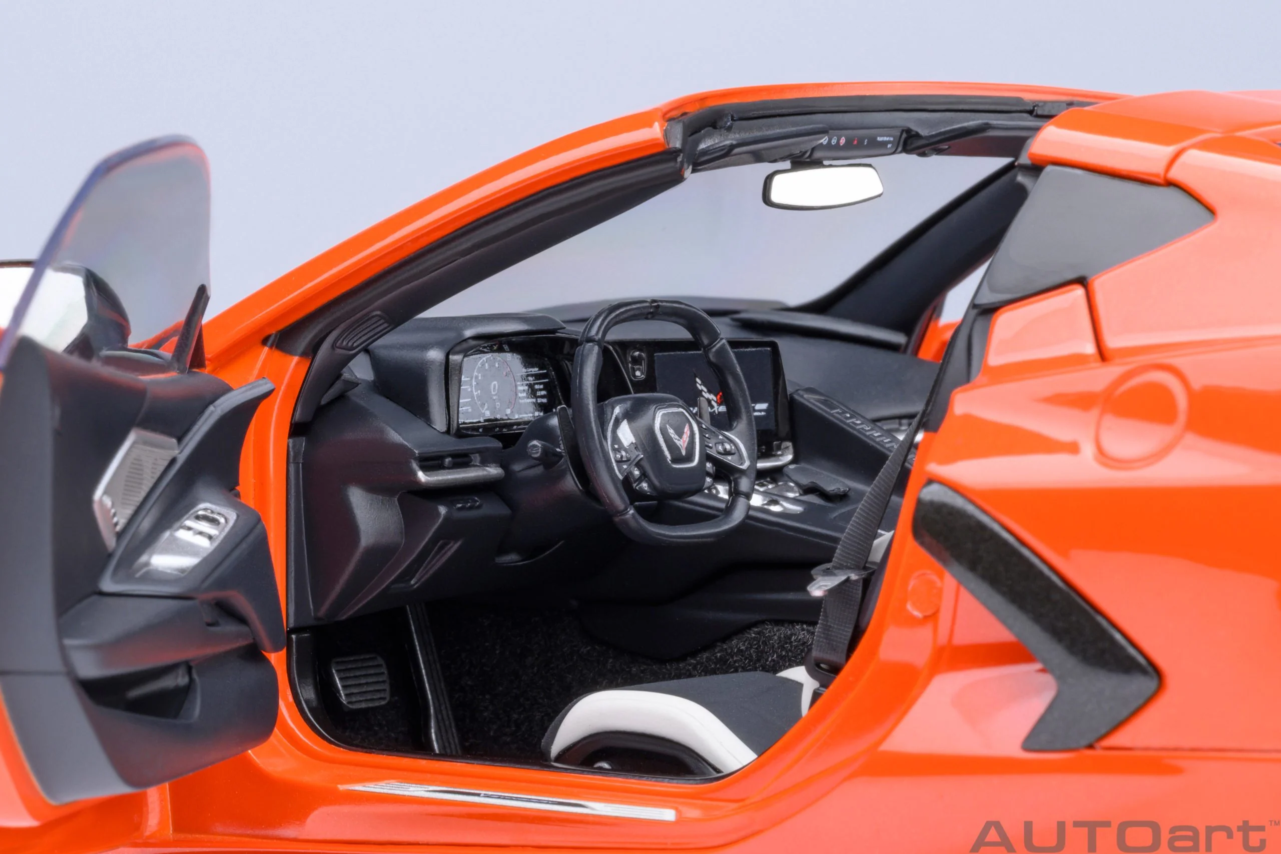 AUTOart Chevy Corvette C8 Z51 Sebring Orange 1:18 - Image 11