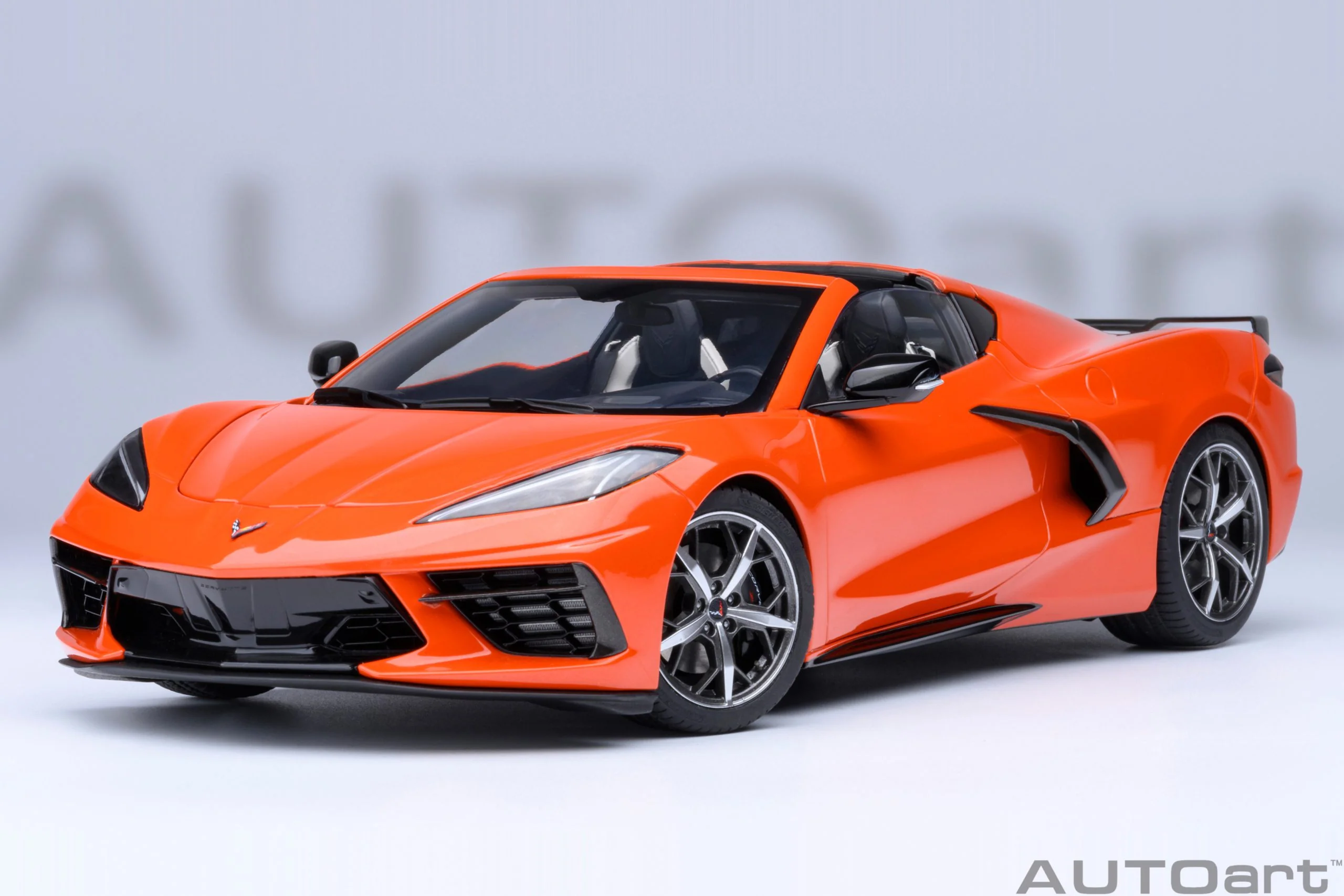 AUTOart Chevy Corvette C8 Z51 Sebring Orange 1:18 - Image 19