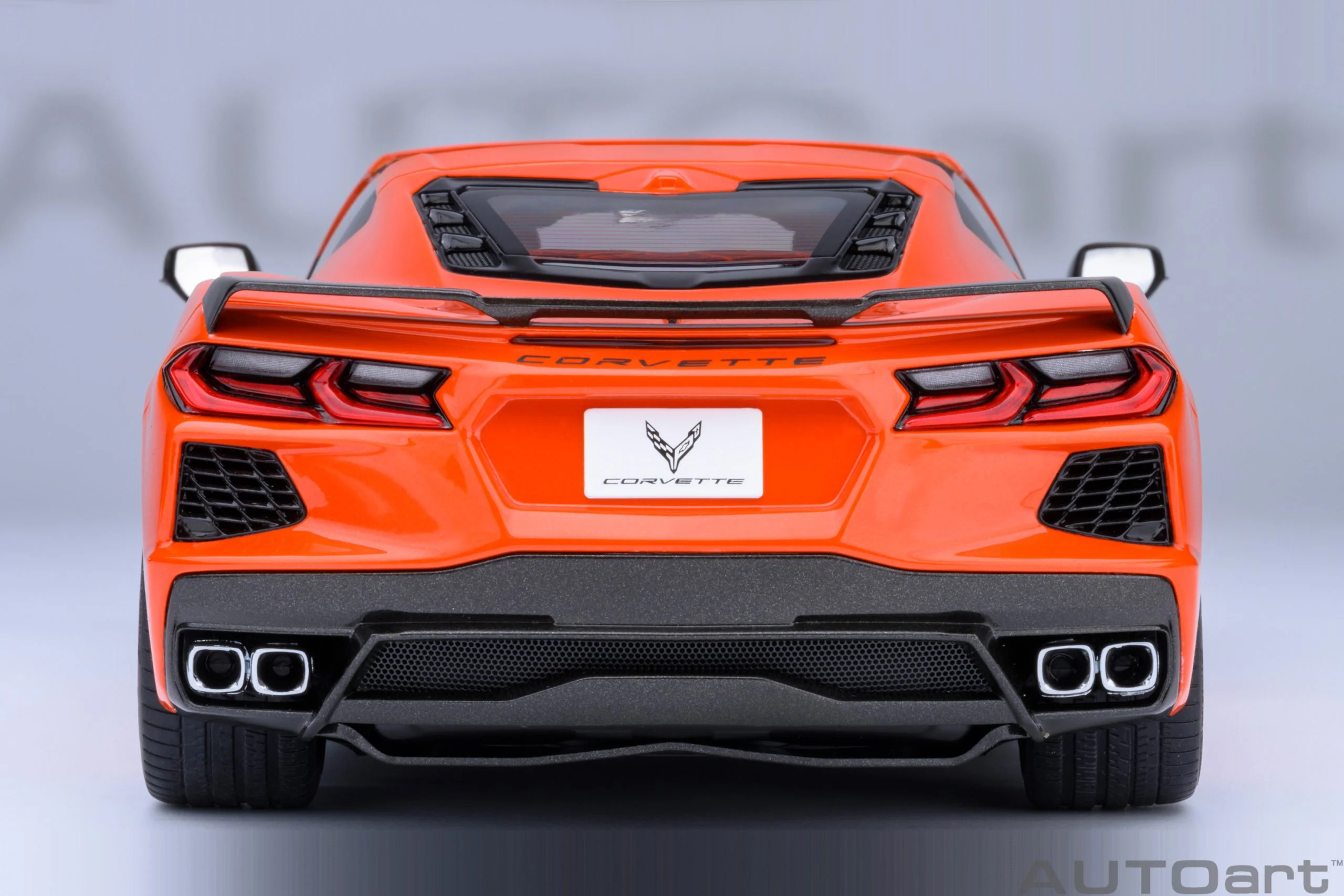 AUTOart Chevy Corvette C8 Z51 Sebring Orange 1:18 - Image 8