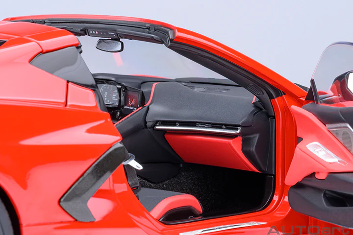 AUTOart Chevy Corvette C8 Z51 Torch Red 1:18 - Image 13