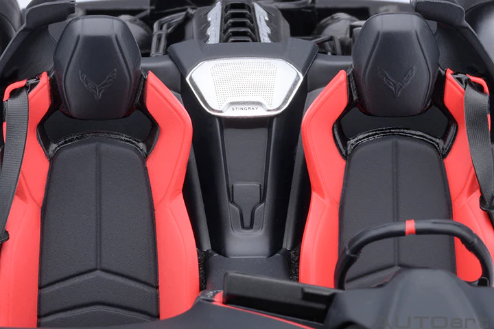 AUTOart Chevy Corvette C8 Z51 Torch Red 1:18 - Image 16