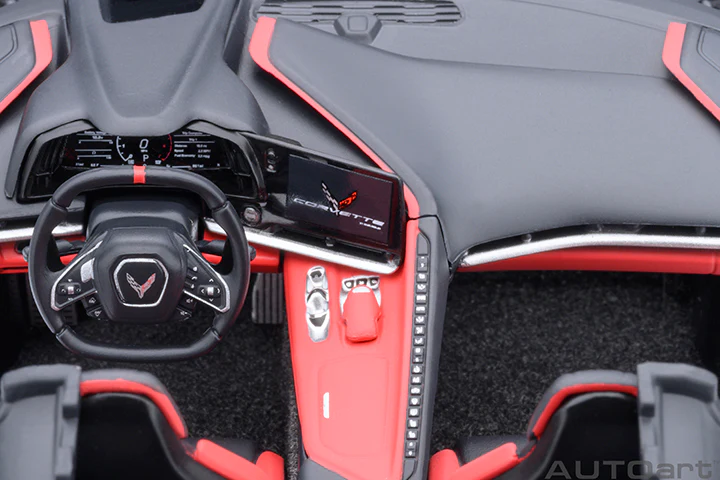 AUTOart Chevy Corvette C8 Z51 Torch Red 1:18 - Image 17