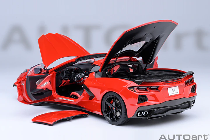AUTOart Chevy Corvette C8 Z51 Torch Red 1:18 - Image 19