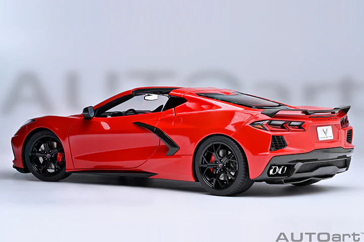 AUTOart Chevy Corvette C8 Z51 Torch Red 1:18 - Image 4