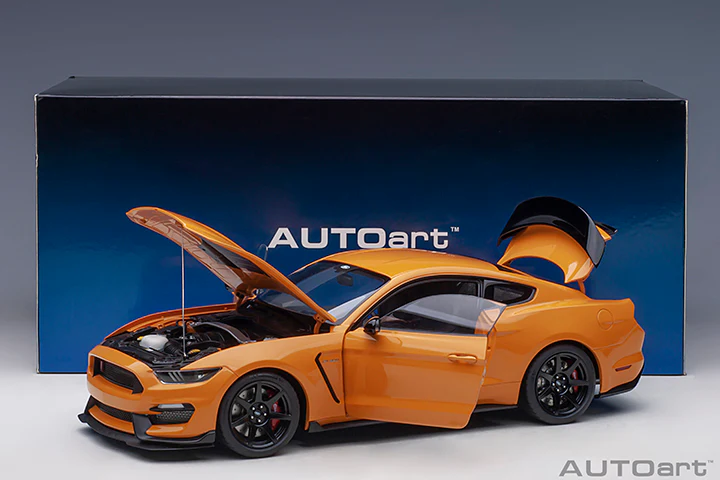 AUTOart Ford Shelby Mustang GT350-R Fury Orange 1:18 - Image 17