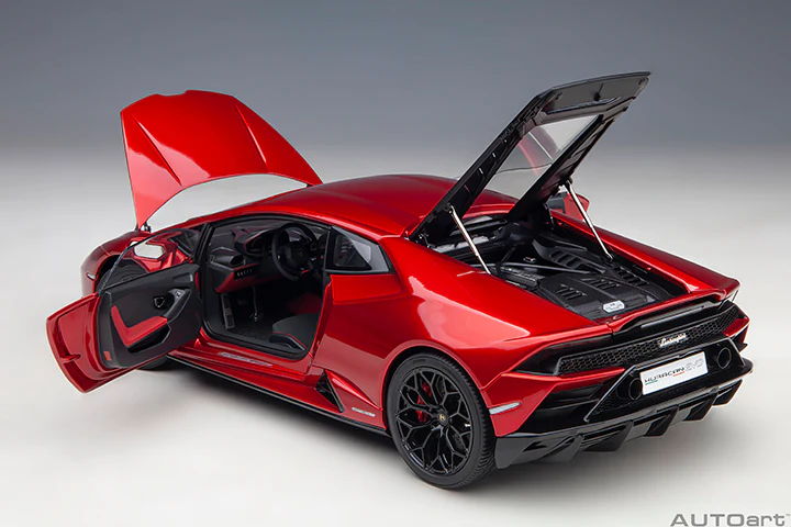 AUTOart 2018 Lamborghini Huracan EVO Rosso Bia (Metallic Red) 1:18 - Image 20