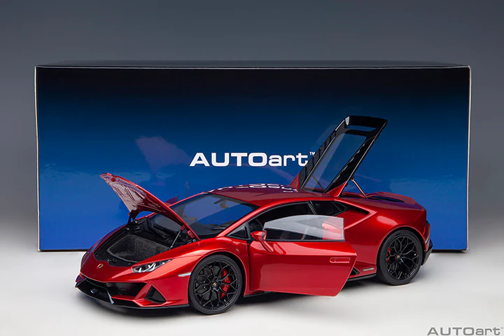 AUTOart 2018 Lamborghini Huracan EVO Rosso Bia (Metallic Red) 1:18 - Image 21