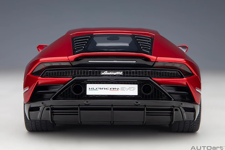 AUTOart 2018 Lamborghini Huracan EVO Rosso Bia (Metallic Red) 1:18 - Image 5