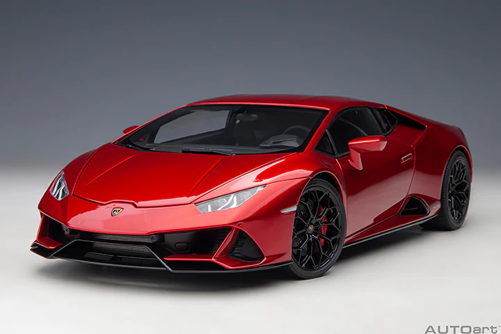 AUTOart 2018 Lamborghini Huracan EVO Rosso Bia (Metallic Red) 1:18 - Image 8