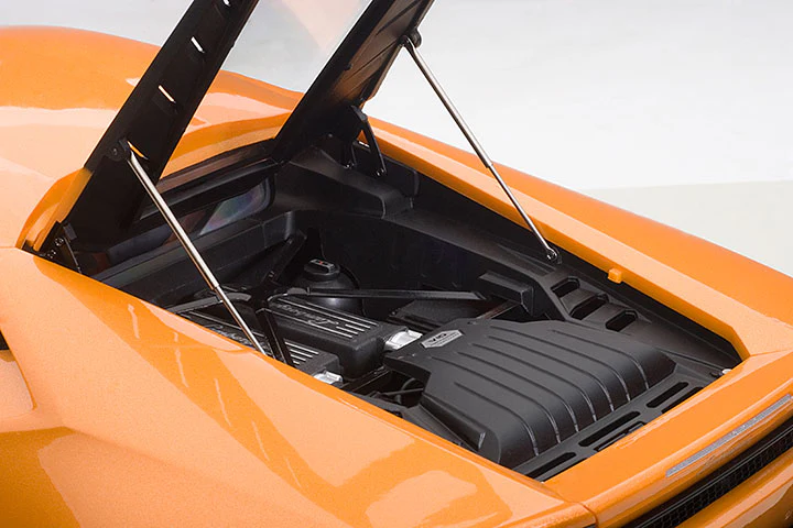 AUTOart Lamborghini Huracan LP610-4 Arancio Borealis 4-Layer (Pearl Orange Metallic) 1:12 - Image 13