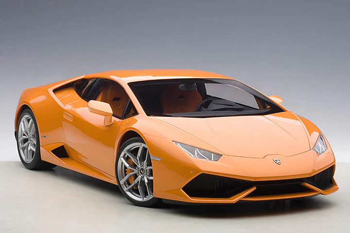 AUTOart Lamborghini Huracan LP610-4 Arancio Borealis 4-Layer (Pearl Orange Metallic) 1:12 - Image 15