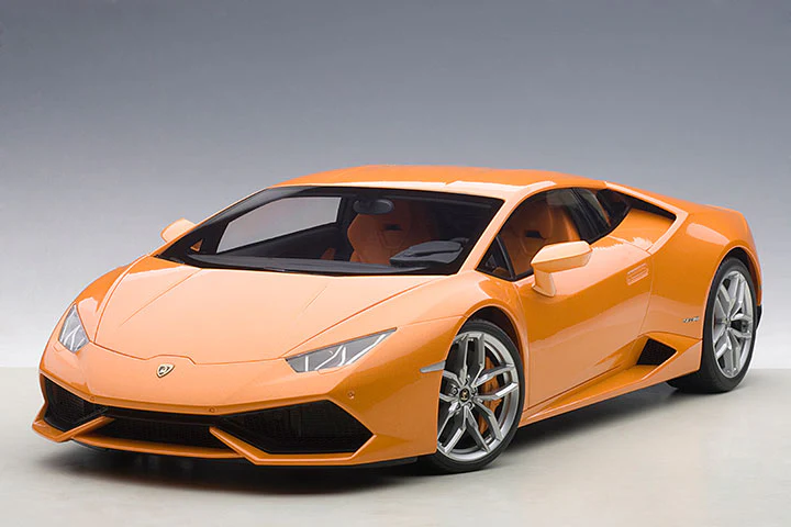 AUTOart Lamborghini Huracan LP610-4 Arancio Borealis 4-Layer (Pearl Orange Metallic) 1:12 - Image 16