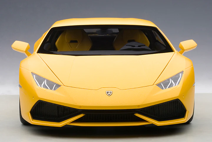 AUTOart Lamborghini Huracan LP610-4 Giallo Horus (Matte Yellow) 1:12 - Image 5