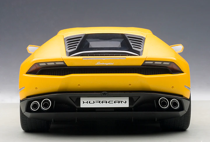 AUTOart Lamborghini Huracan LP610-4 Giallo Horus (Matte Yellow) 1:12 - Image 6