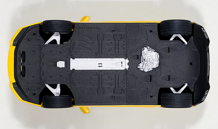 AUTOart Lamborghini Huracan LP610-4 Giallo Horus (Matte Yellow) 1:12 - Image 8