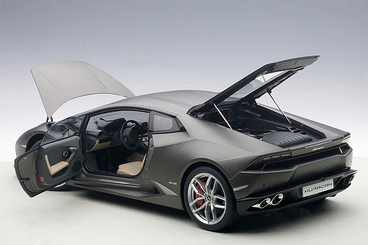 AUTOart Lamborghini Huracan LP610-4 Grigio Titans (Matte Grey) 1:12 - Image 14