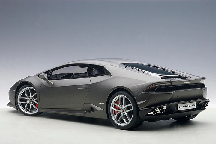 AUTOart Lamborghini Huracan LP610-4 Grigio Titans (Matte Grey) 1:12 - Image 3