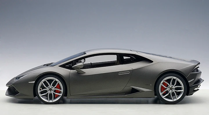 AUTOart Lamborghini Huracan LP610-4 Grigio Titans (Matte Grey) 1:12 - Image 4