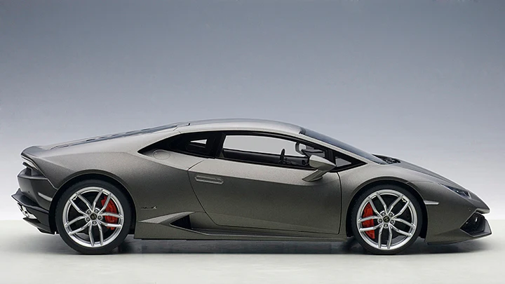 AUTOart Lamborghini Huracan LP610-4 Grigio Titans (Matte Grey) 1:12 - Image 5