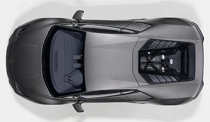 AUTOart Lamborghini Huracan LP610-4 Grigio Titans (Matte Grey) 1:12 - Image 8