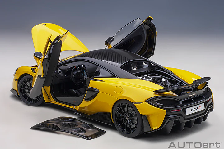 AUTOart Mclaren 600LT Coupe Sicilian Yellow 1:18 - Image 13