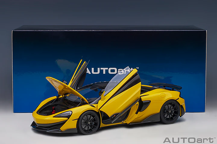 AUTOart Mclaren 600LT Coupe Sicilian Yellow 1:18 - Image 18